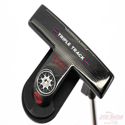 Odyssey Triple Track 2-Ball Blade CH Putter Steel Right Handed 35.0in