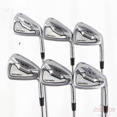 Honma TW737P Iron Set 4-PW AW Stock Steel Shaft Steel Stiff Right Handed +1/4"
