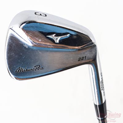 Mizuno Pro 221 Single Iron 3 Iron Stock Steel Shaft Steel Stiff Right Handed 39.0in