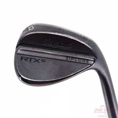Cleveland RTX 6 ZipCore Black Satin Wedge Lob LW 60° 10 Deg Bounce Mid Dynamic Gold Spinner TI Steel Wedge Flex Right Handed 35.0in