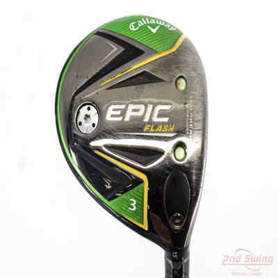 Callaway EPIC Flash Fairway Wood 3 Wood 3W 15° Mitsubishi Tensei AV Blue 75 Graphite Stiff Right Handed 43.0in
