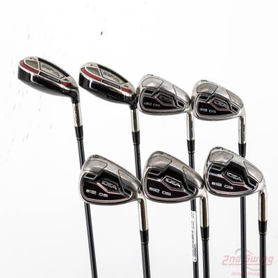 Adams Idea A12 OS Iron Set 5H 6H 7-PW GW Adams Grafalloy ProLaunch Blue Graphite Regular Right Handed STD
