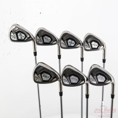 Callaway Rogue Iron Set 4-PW Stock Steel Shaft Steel Stiff Right Handed STD
