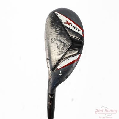 Callaway 2013 X Hot Hybrid 4 Hybrid 22° Stock Steel Shaft Steel Stiff Left Handed 40.0in
