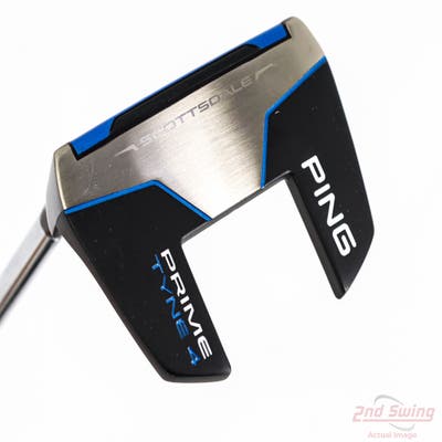 Ping 2025 Scottsdale Prime Tyne 4 Putter Steel Left Handed Black Dot 35.0in