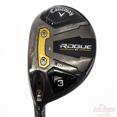 Callaway Rogue ST Max Fairway Wood 3 Wood 3W 15° Project X Cypher 50 Graphite Regular Left Handed 43.25in
