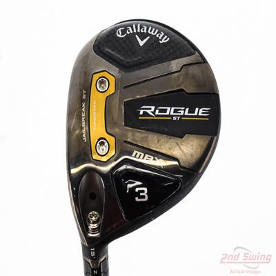 Callaway Rogue ST Max Fairway Wood 3 Wood 3W 15° Mitsubishi Tensei AV Blue 65 Graphite Stiff Left Handed 43.25in
