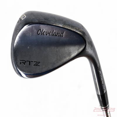 Cleveland RTZ Black Satin Wedge Gap GW 50° 10 Deg Bounce Mid Dynamic Gold Spinner TI Steel Wedge Flex Right Handed 35.5in