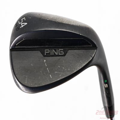 Ping s159 Midnight Wedge Sand SW 54° 10 Deg Bounce H Grind Ping Z-Z115 Steel Wedge Flex Right Handed Green Dot 36.0in