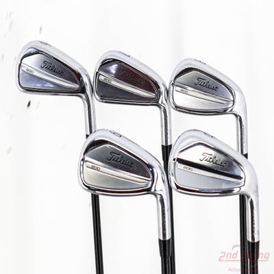 Titleist 2023 T200 Iron Set 6-PW Mitsubishi Tensei Red AM2 Graphite Stiff Right Handed +1/4"