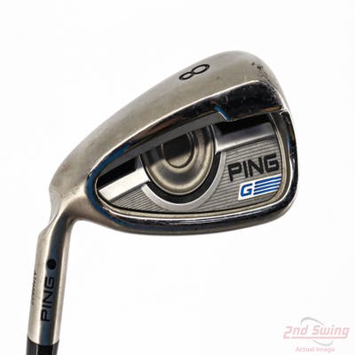 Ping 2016 G Single Iron 8 Iron AWT 2.0 Steel Regular Left Handed Black Dot 37.0in