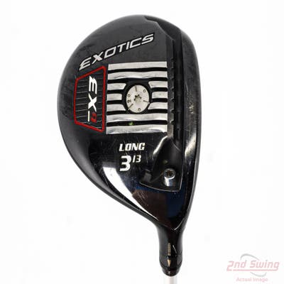 Tour Edge Exotics EX9 Long Fairway Wood 3+ Wood 13° Aldila Rogue Silver 60 Graphite Stiff Right Handed 43.5in
