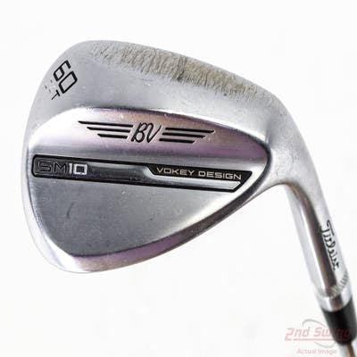 Titleist Vokey SM10 Tour Chrome Wedge Lob LW 60° 4 Deg Bounce T Grind Titleist Vokey BV Steel Wedge Flex Right Handed 35.25in