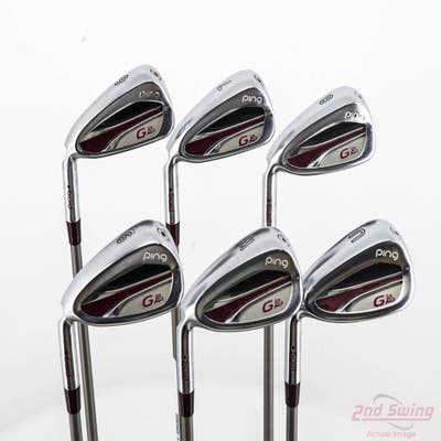 Ping G LE 2 Iron Set 6-PW GW Ping TFC 59 Accuracy Graphite Ladies Left Handed Black Dot -1"