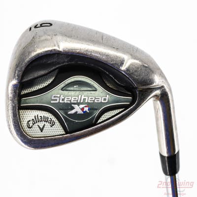 Callaway Steelhead XR Single Iron 9 Iron True Temper XP 105 Stepless Steel Stiff Right Handed 37.5in