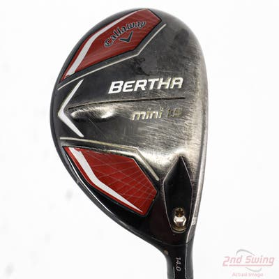 Callaway Big Bertha 1.5 Mini Driver 14° Mitsubishi Kuro Kage Silver TiNi 60 Graphite Regular Right Handed 43.0in