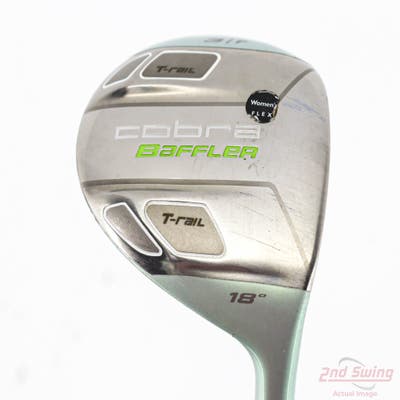 Cobra Baffler T Rail Womens Fairway Wood 3 Wood 3W 18° Stock Graphite Shaft Graphite Ladies Right Handed 42.0in