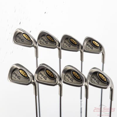 Ping i3 Oversize Iron Set 5-PW SW LW Ping JZ Steel Stiff Right Handed Blue Dot +1/4"