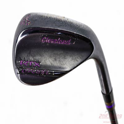 Cleveland RTX ZipCore Black Satin Wedge Sand SW 54° 10 Deg Bounce Dynamic Gold TI Onyx X100 Steel X-Stiff Right Handed 36.0in