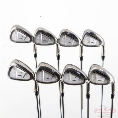 TaylorMade Rac OS Iron Set 3-PW TM Lite Metal Steel Stiff Right Handed +1/4"