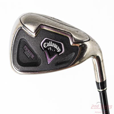 Callaway Fusion Wide Sole Single Iron 4 Iron Stock Graphite Shaft Graphite Ladies Right Handed 37.5in