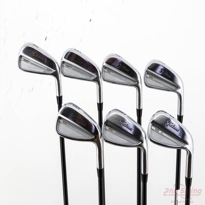 Titleist 2023 T100 Iron Set 4-PW Mitsubishi Tensei AV Blue AM2 Graphite Regular Right Handed +1/4"