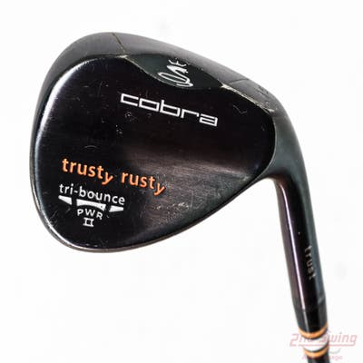 Cobra 2012 Trusty Rusty Black Wedge Gap GW 51° UST Mamiya Recoil Wedge Proto Graphite Stiff Right Handed 35.5in