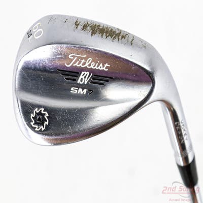 Titleist Vokey SM7 Tour Chrome Wedge Lob LW 60° 4 Deg Bounce L Grind SM7 BV Steel Wedge Flex Right Handed 35.0in