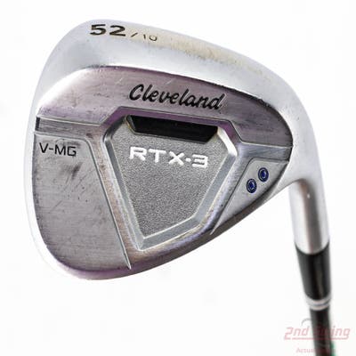 Cleveland RTX-3 Cavity Back Tour Satin Wedge Gap GW 52° 10 Deg Bounce V-MG Cleveland ROTEX Wedge Graphite Wedge Flex Right Handed 35.5in