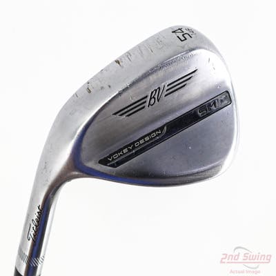 Titleist Vokey SM10 Tour Chrome Wedge Sand SW 54° 14 Deg Bounce F Grind True Temper Dynamic Gold S200 Steel Stiff Left Handed 35.75in
