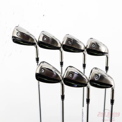 Wilson Staff Launch Pad 2 Iron Set 5-PW GW FST KBS Max Ultralite Steel Regular Right Handed -1/2"