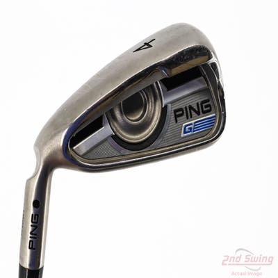 Ping 2016 G Single Iron 4 Iron AWT 2.0 Steel Regular Left Handed Black Dot 39.0in