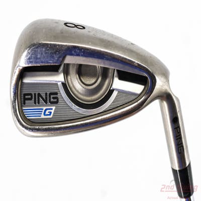 Ping 2016 G Single Iron 8 Iron AWT 2.0 Steel Regular Right Handed Black Dot 36.5in
