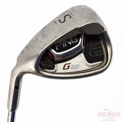 Ping G20 Wedge Sand SW Ping CFS Steel Regular Left Handed Black Dot 35.25in