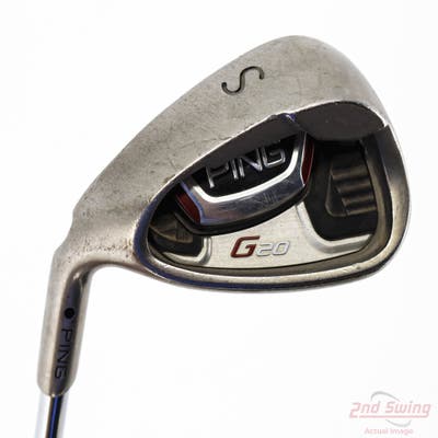Ping G20 Wedge Sand SW Ping CFS Steel Regular Left Handed Black Dot 35.25in