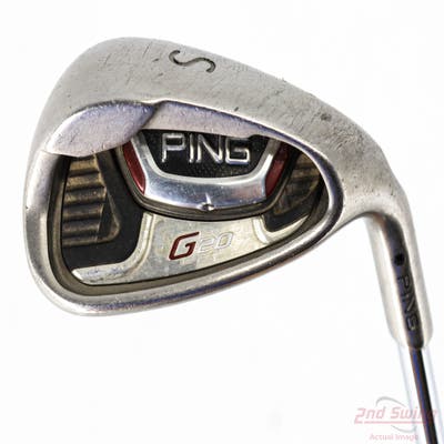 Ping G20 Wedge Sand SW Ping CFS Steel Regular Right Handed Black Dot 35.25in
