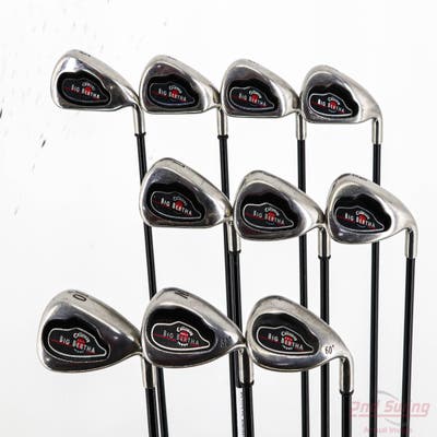 Callaway 2004 Big Bertha Iron Set 3-PW GW LW Callaway RCH 75i Graphite Regular Right Handed +1/4"