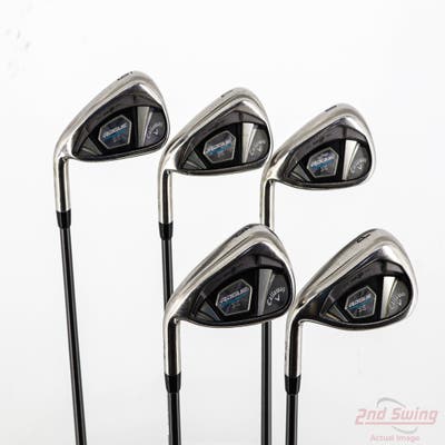 Callaway Rogue X Iron Set 6-PW Aldila Synergy Blue 60 Graphite Stiff Left Handed STD