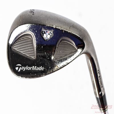 TaylorMade Rac Black TP Wedge Sand SW 56° 12 Deg Bounce True Temper Dynamic Gold Steel Wedge Flex Right Handed 35.5in
