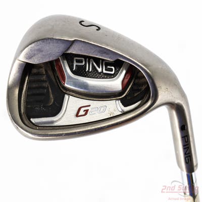 Ping G20 Wedge Sand SW Ping CFS Steel Senior Right Handed Black Dot 35.5in