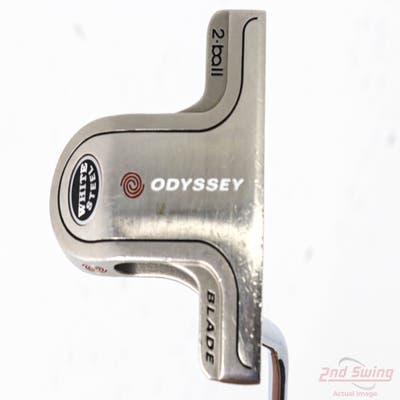Odyssey White Steel 2-Ball Blade Putter Steel Right Handed 35.5in
