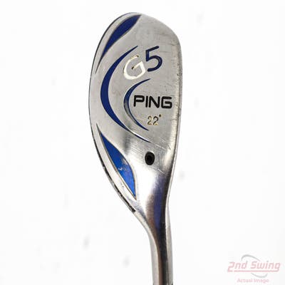 Ping G5 Hybrid 4 Hybrid 22° Grafalloy ProLaunch Blue HY Graphite Regular Right Handed 39.75in