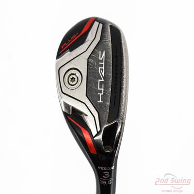TaylorMade Stealth Plus Rescue Hybrid 3 Hybrid 19.5° Project X HZRDUS Smoke Red RDX 80 Graphite Stiff Right Handed 40.25in
