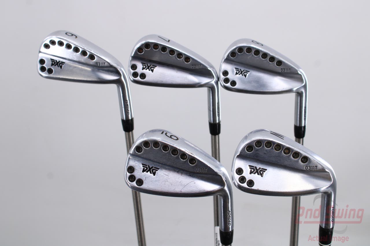 PXG 0311T Chrome Iron Set 6-PW Aerotech SteelFiber fc115 Graphite X-Stiff Right Handed 37.5in