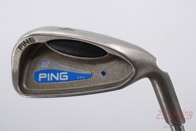 Ping G2 Single Iron 4 Iron Ping AWT with Cushin Insert Steel Stiff Right Handed Blue Dot 38.5in