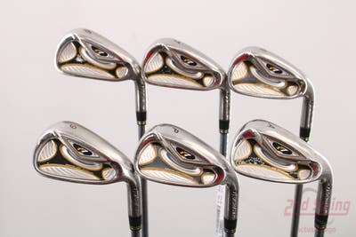TaylorMade R7 Iron Set 6-PW AW TM T-Step 90 Steel Regular Right Handed 37.75in