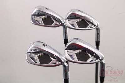 Ping G430 Iron Set 8-PW GW Nippon NS Pro Modus 3 Tour 105 Steel Stiff Right Handed Red dot 36.25in