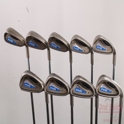 Ping G2 Iron Set 2-PW Ping AWT Steel Stiff Right Handed Blue Dot 38.0in