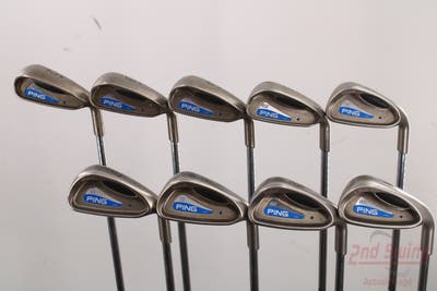 Ping G2 Iron Set 2-PW Ping AWT Steel Stiff Right Handed Blue Dot 38.0in