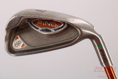 Ping G10 Single Iron 7 Iron Ping TFC 129I Graphite Regular Right Handed Green Dot 36.75in
